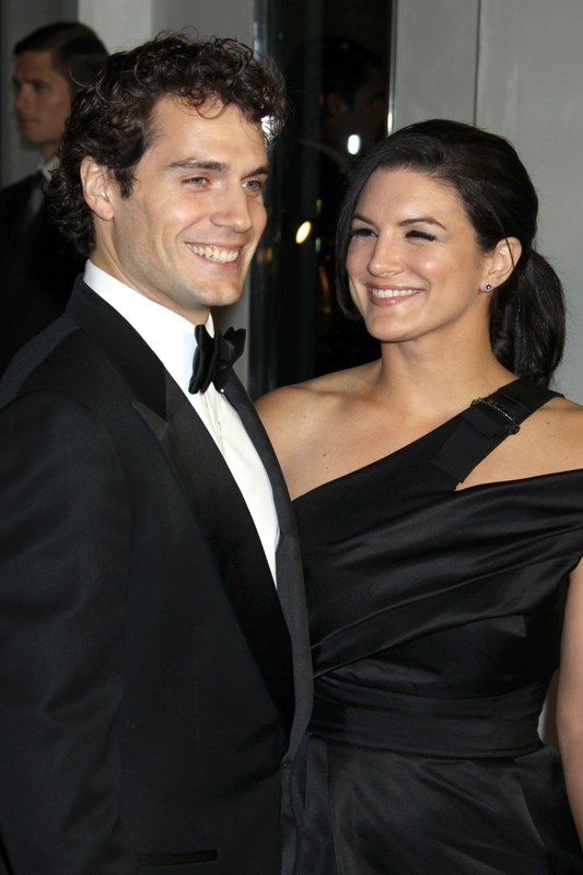 Henry Cavill works Oscar week with girlfriend Gina Carano Lainey